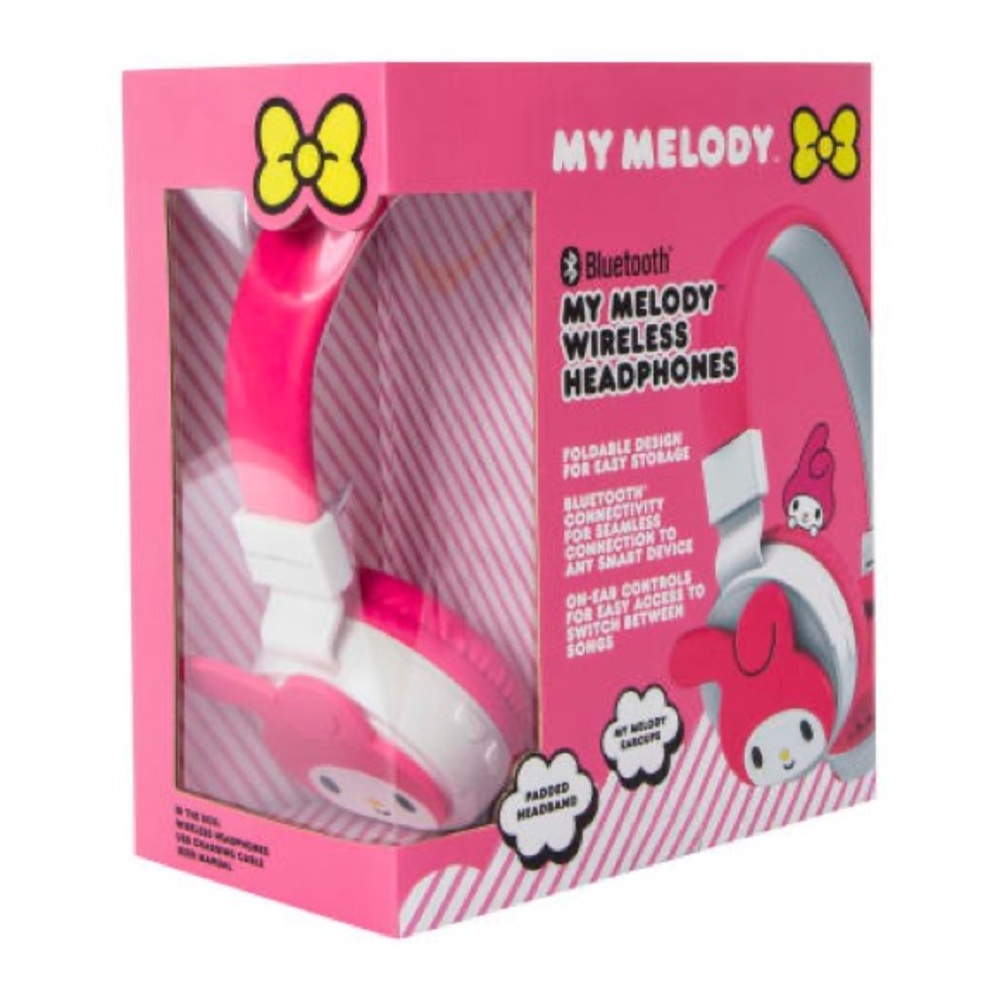 🎀 Hello Kitty My Melody Wireless Bluetooth Character Mold Headphones